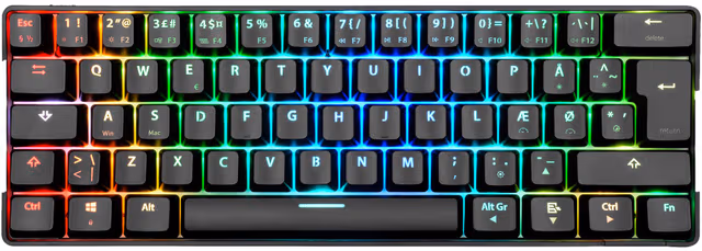 NOS C250 V2 Mini gamingtangentbord