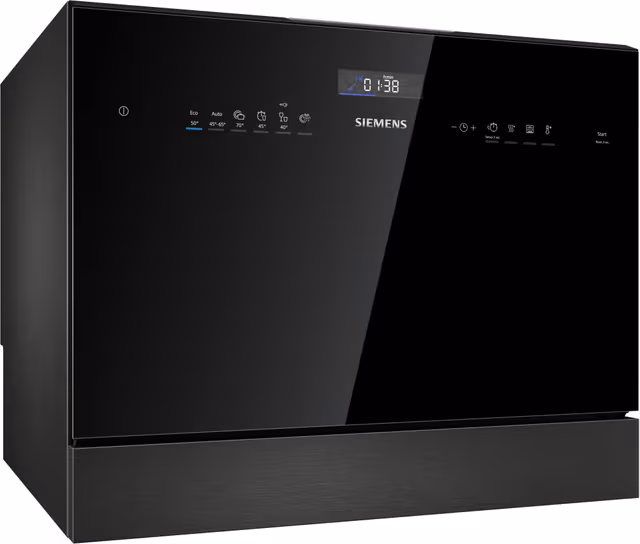 Siemens IQ500 Bänkdiskmaskin SK25IB00TE (svart)
