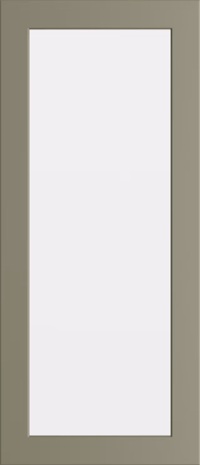 Epoq Canvas Olive vitrinlucka 40x92