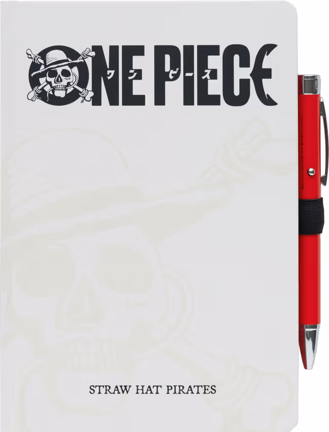 Grupo Erik One Piece anteckningsbok och penna