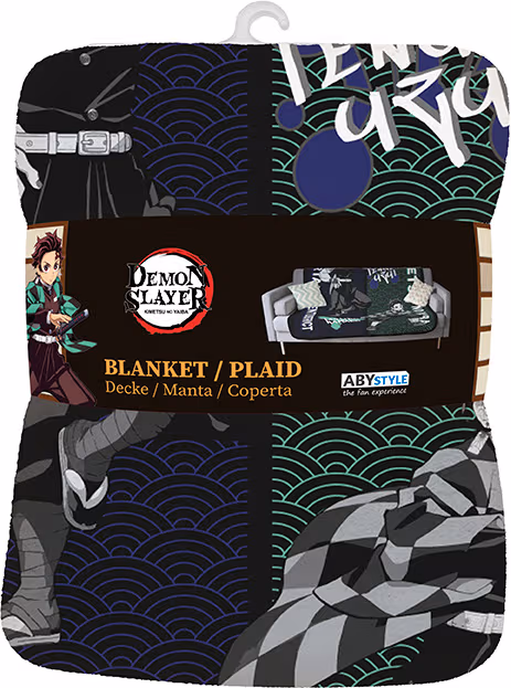 ABYstyle Demon Slayer filt (Tanjiro & Tengen)