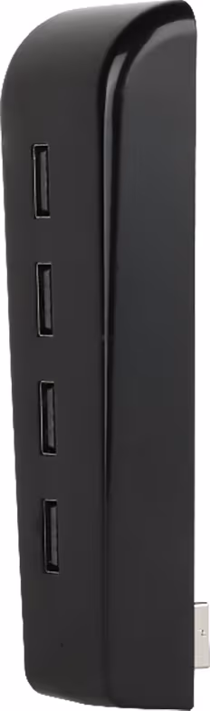 Konix PS5 USB hubb (svart)