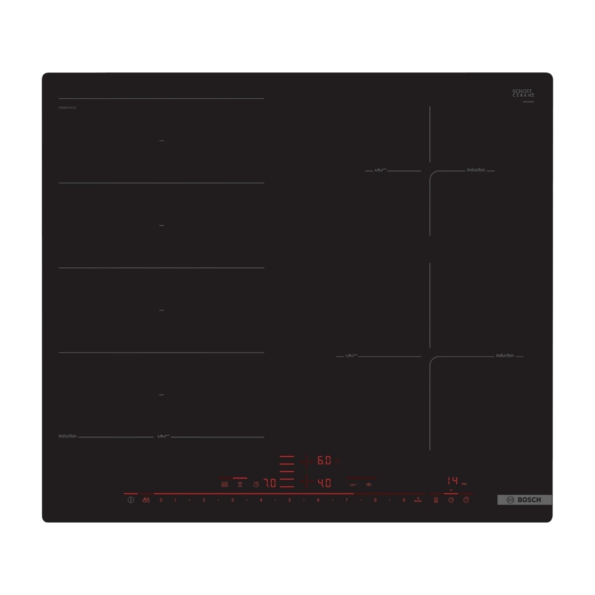 Bosch PXE601DC1E induktionshäll