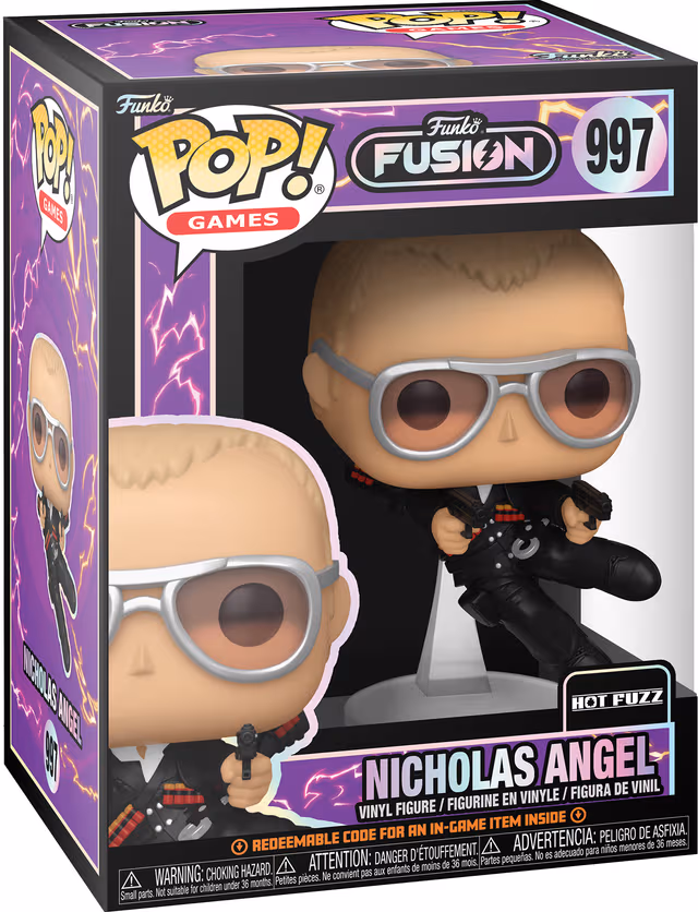 Funko Hot Fuzz actionfigur (Nicholas Angel)