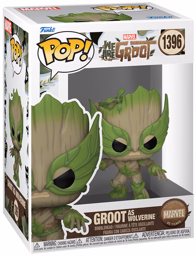 Funko Marvel Wolverine actionfigur (Groot)