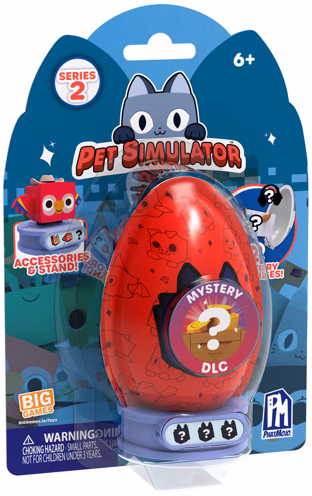 Play Series 2 Mystery Pack leksaksset (Pet Simulator X)