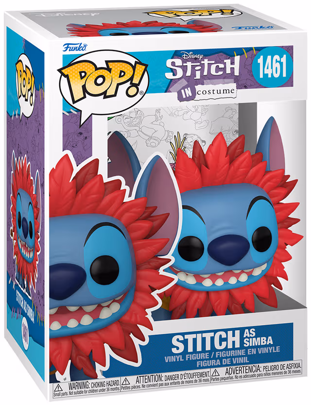 Funko Pop! Vinyl Stitch actionfigur (as Simba)