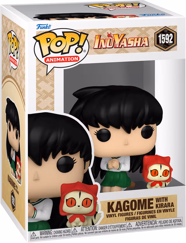 Funko Inuyasha actionfigur (Kagome med Kirara)