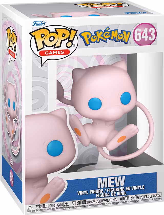 Funko! - Games: Pokemon (Mew) - Figur