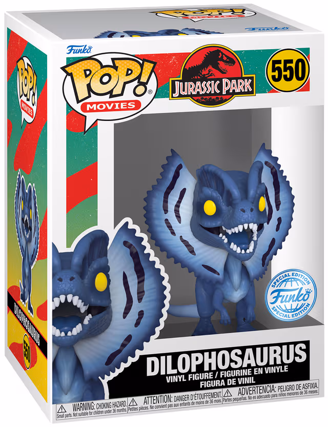 Funko Jurassic Park actionfigur (Dilophosaurus)