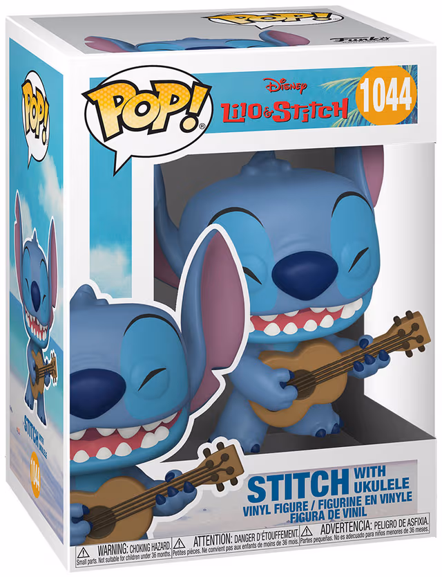 Funko! - Disney: Lilo & Stitch (Stitch w/ Ukulele) - Figur
