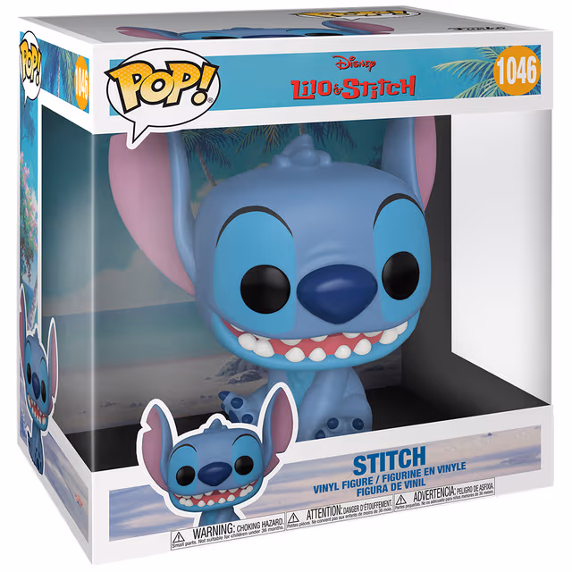 Funko! - Funko POP 10" Lilo & Stitch Stitch