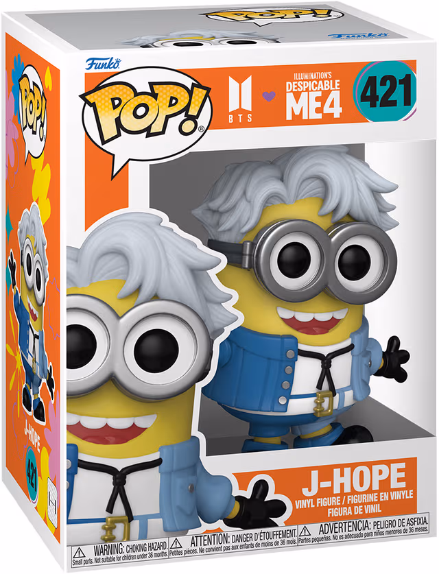 Funko Pop! Vinyl Minions figur (BTS J-Hope)