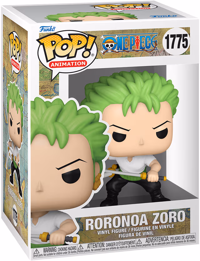 Funko! - Pop! One Piece Zoro w/Chase 10cm - Figur