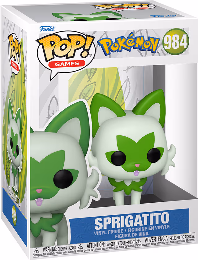 Funko! - Funko POP Vinyl Pokemon Sprigatito - Figur
