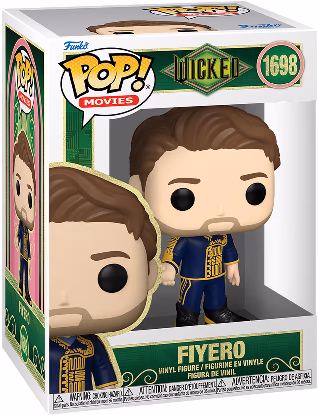 Funko! - Pop! Disney: Wicked Fiyero 10cm - Figur