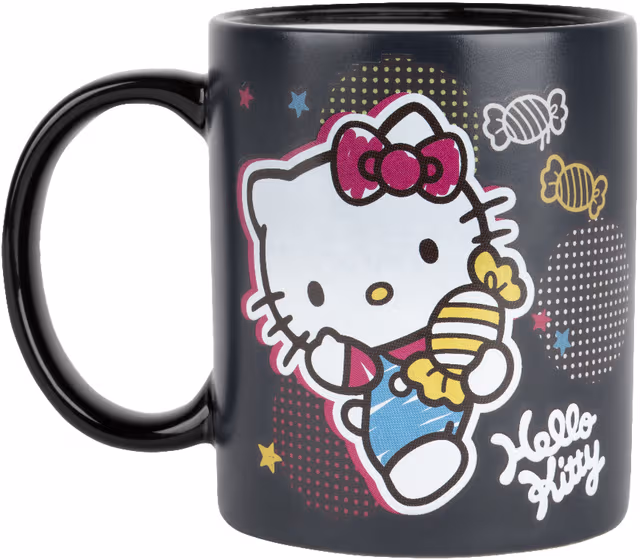 Konix Hello Kitty värmeväxlande mugg (godis)