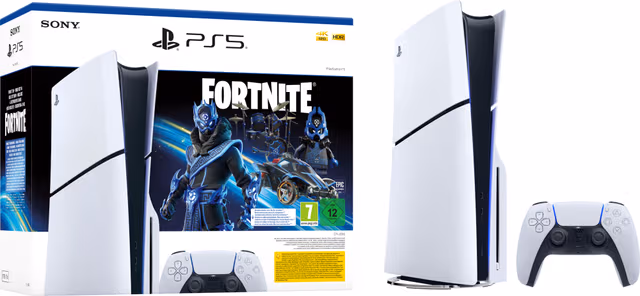 PlayStation 5 Slim Standard Edition (Fortnite-paket)