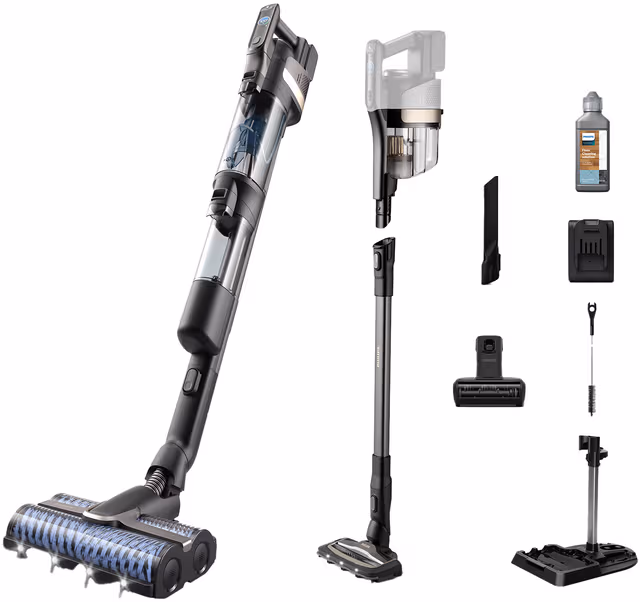 Philips 9000-serien AquaTrio Sladdlös Skaftdammsugare XW9463/11