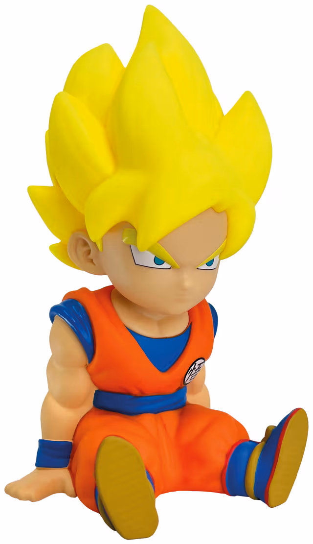 Plastoy Dragon Ball Super sparbössa (Goku Super Saiyan)