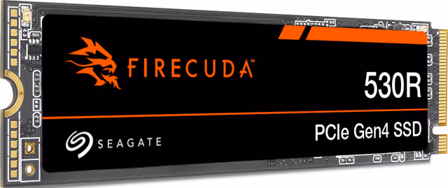 Seagate FireCuda 530R SSD - 4TB - Utan värmespridare - M.2 2280 - PCIe 4.0