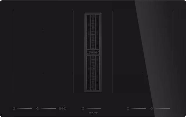 Smeg HOBD682D2 induktionshäll med inbyggd fläkt