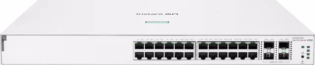 Hewlett Packard Enterprise Aruba Instant On 1930 24G Class4 PoE 4SFP/SFP+ 370W Switch