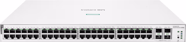 Hewlett Packard Enterprise HPE Aruba Instant On 1930 48G Class4 PoE 4SFP/SFP+ 370W Switch