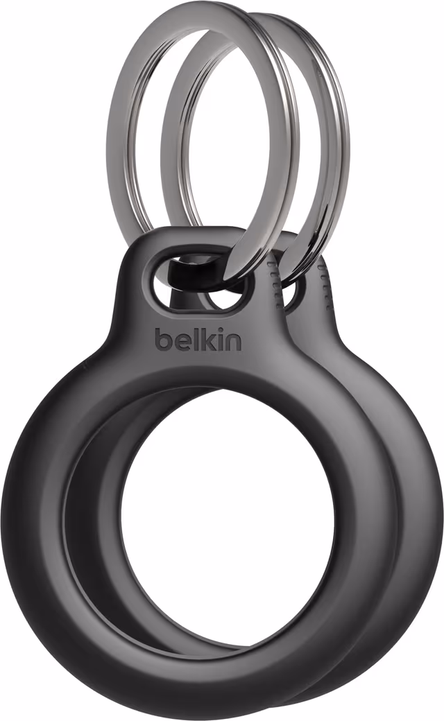 Belkin Secure Holder with Keyring - Black (2-Pack)