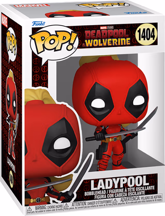 Funko Marvel actionfigur (Ladypool)