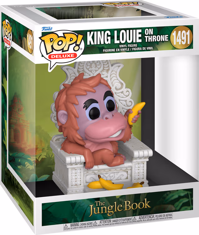 Funko! - POP Deluxe TJB S2 King Louie on throne - Figur
