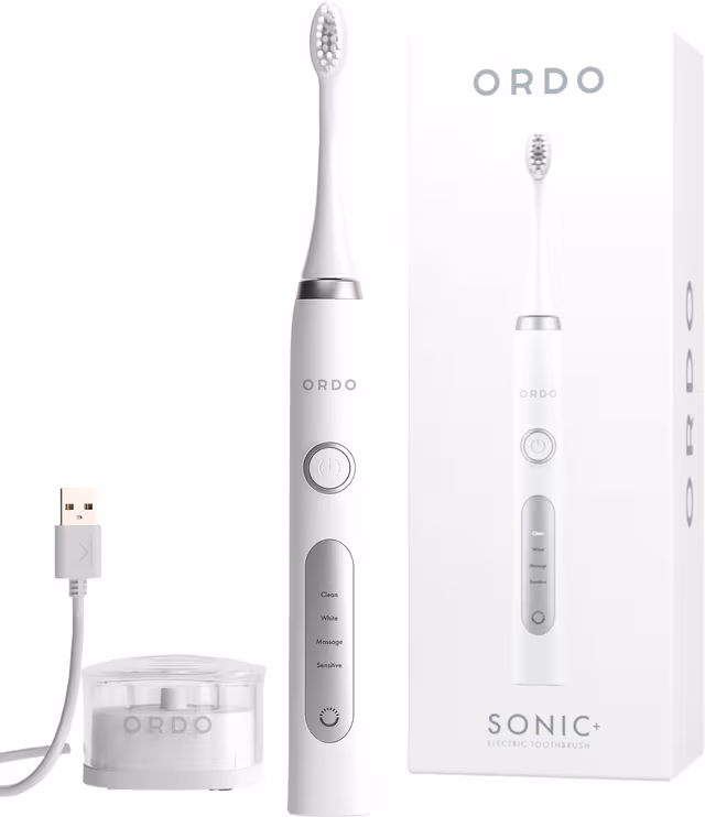 Ordo Sonic+ eltandborste 32372 (vit)