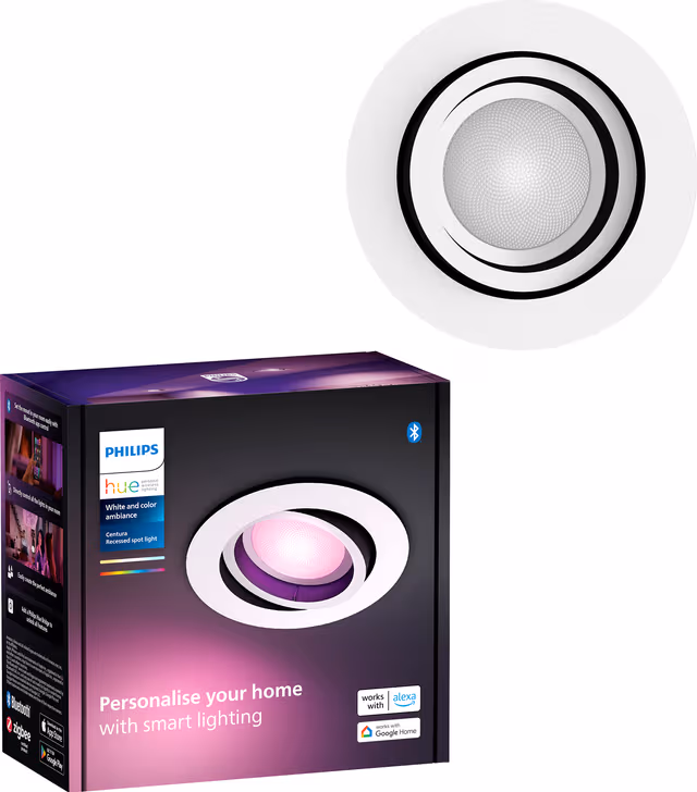 Philips Hue Centura Infälld Spotlight Rund - Vit