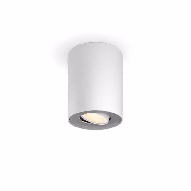 Philips Hue Pillar Singel Spotlight - Vit - Utan Dimmer Switch