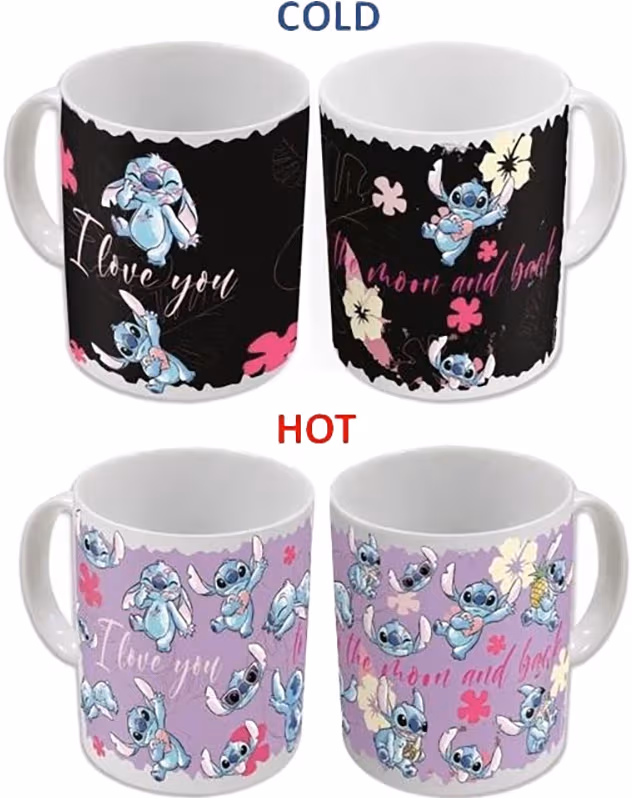 Konix Lilo & Stitch mugg (Stitch & Angel)