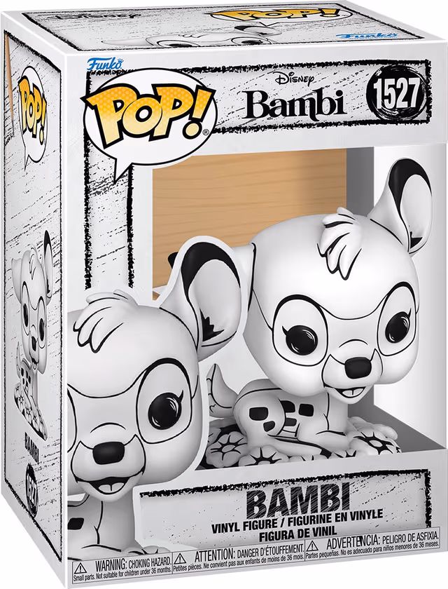 Funko POP Sketched actionfigur (Bambi)