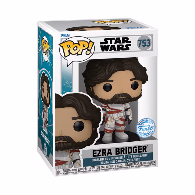 Funko! - Pop! Star Wars S3 Ezra in Disguise 10cm - Figur