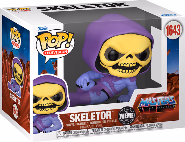 Funko! - op! Masters of the Universe Skeletor Meme 7.5cm - Figur