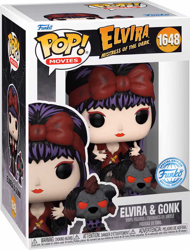 Funko Elvira actionfigur (Elvira & Gonk)