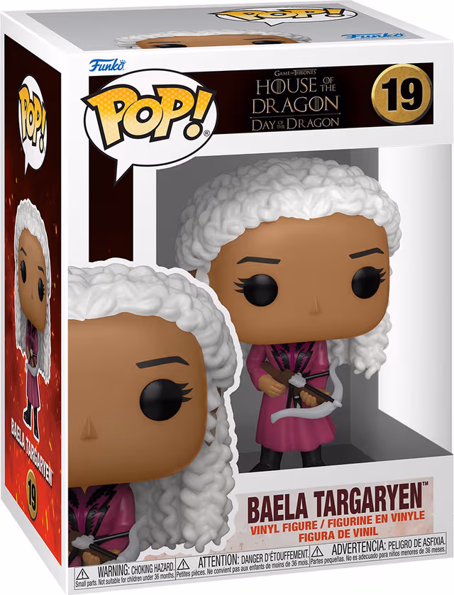 Funko! - Pop! HOTD S3 Baela Targaryen 10cm - Figur