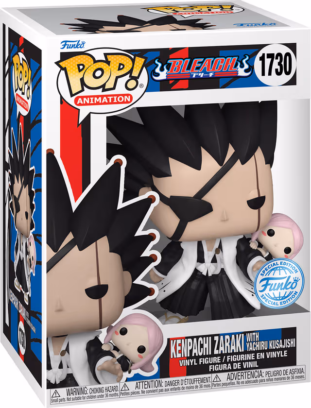 Funko POP Bleach actionfigur (Kenpachi/Yachiru)