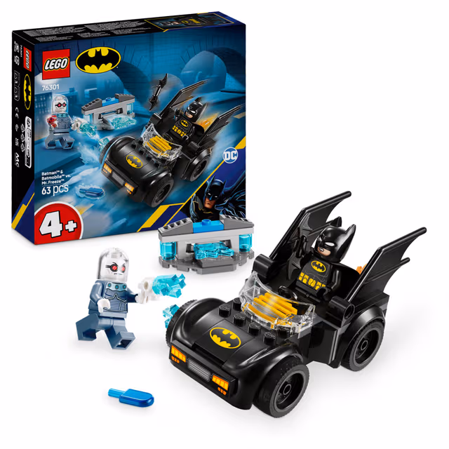 LEGO DC Batman Batman & Batmobile mot Mr. Freeze 76301