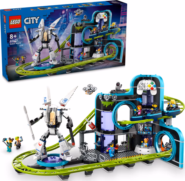 LEGO City Robot World bergochdalbanepark 60421
