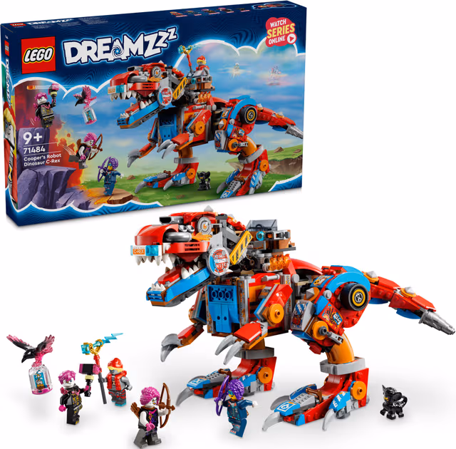 LEGO DREAMZzz Coopers robotdinosaurie C-Rex 71484