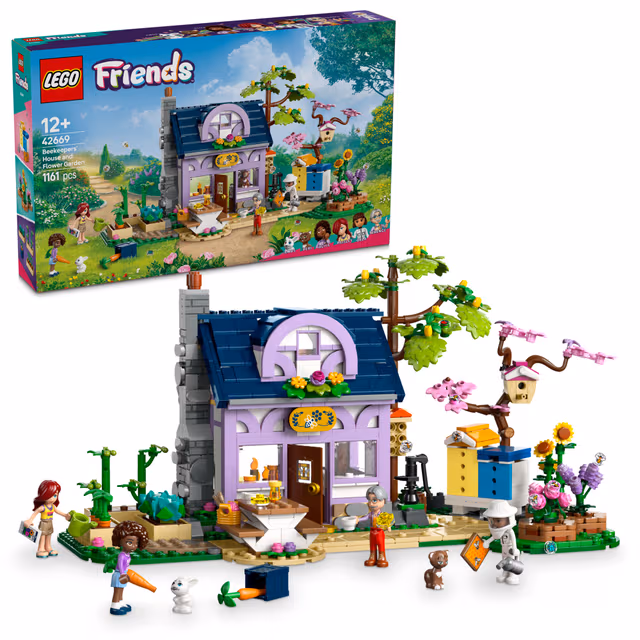 LEGO Friends Biodlarhus och blomsterträdgård 42669