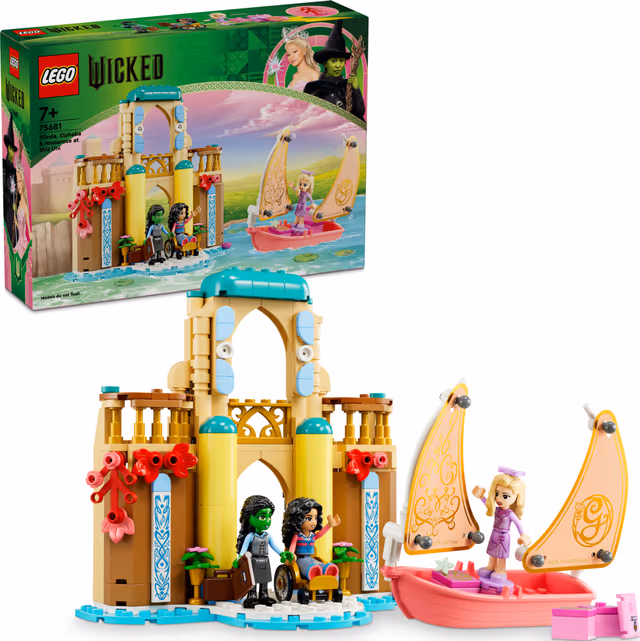 LEGO Wicked Glinda, Elphaba och Nessarose på Shiz University 75681