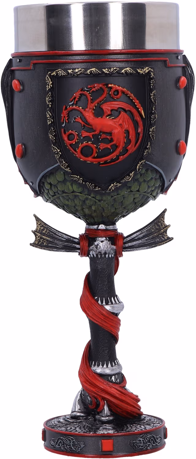 Nemesis Now Game of Thrones bägare (House of the Dragon Targaryen)