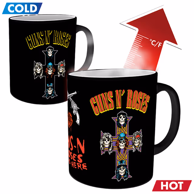 GB Eye Guns N Roses mugg (kors)