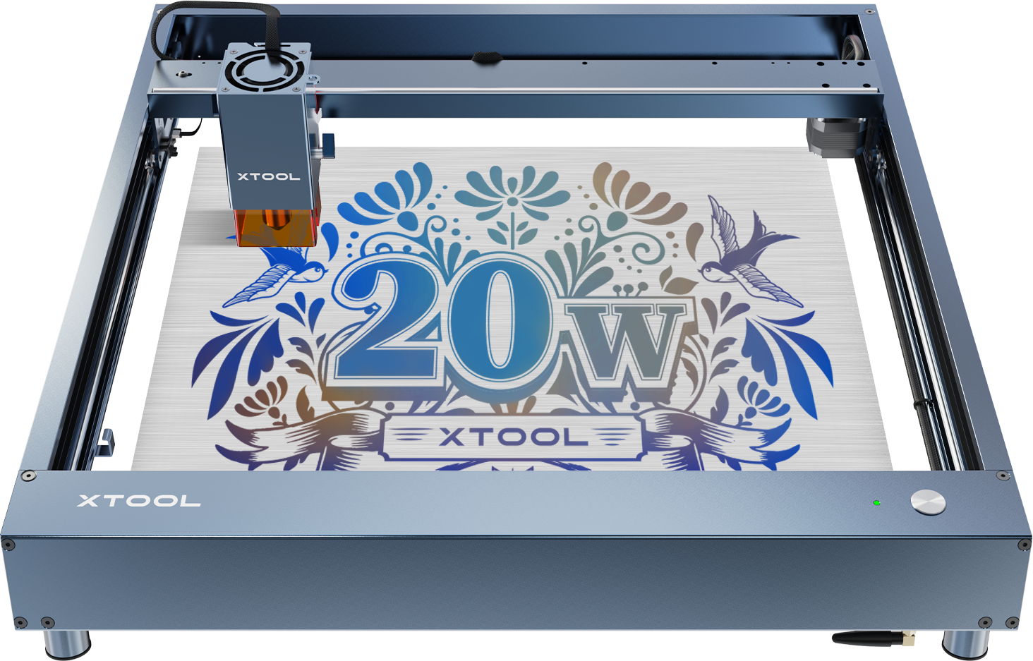 Open Box - xTool D1 Pro 20W - Higher Accuracy Diode DIY Laser Engraving & Cutting Machine