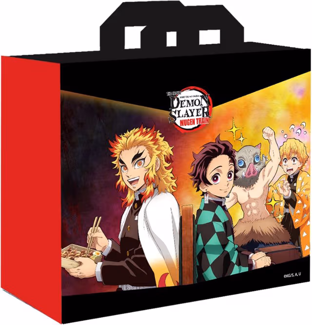 Konix Demon Slayer shoppingväska (Rengoku & Tanjiro)